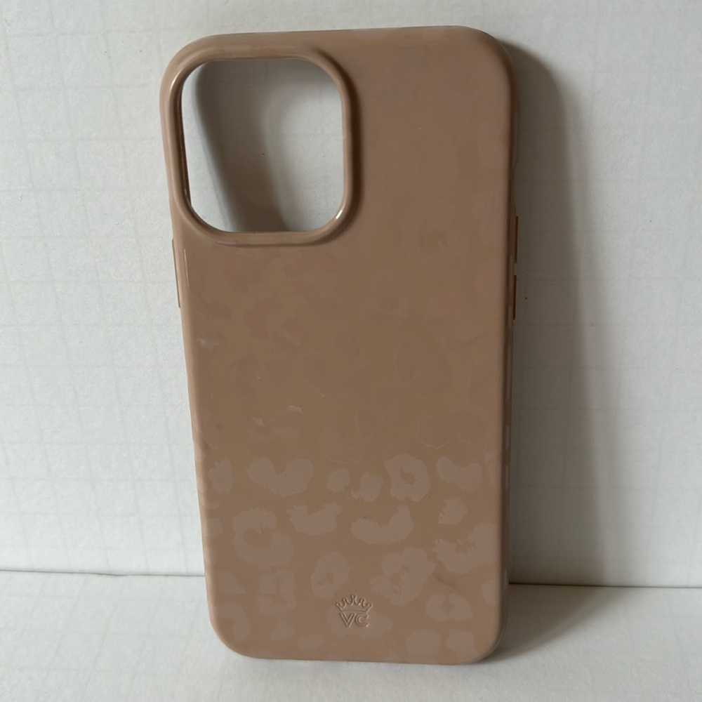 Velvet Caviar Nude Leopard iPhone 13 Pro Max Case Mag Safe